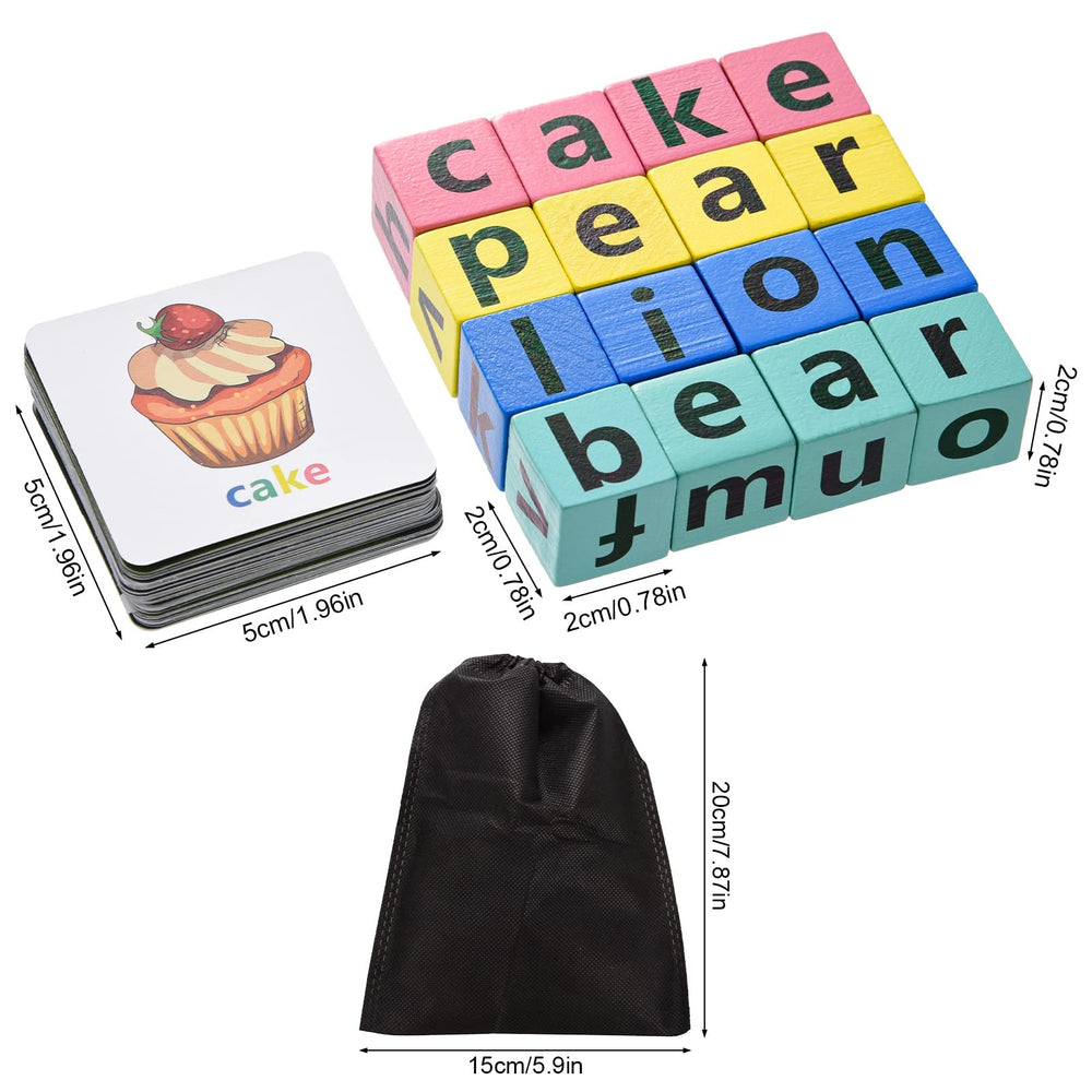 DragonflyDreams storage bag keeps blocks organized for home and classroom use.