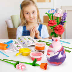 Drama Planet bouquet display pieces enhance shelves or desks as charming home decor.