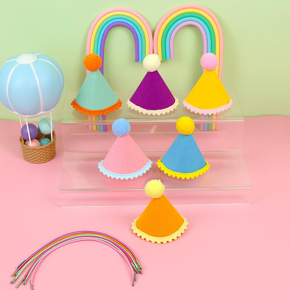 DRANSMIC no-assembly-needed hats are ready to wear right away for parties.