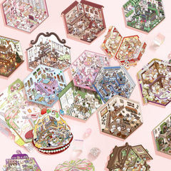 Draupnir DIY 3D House Stickers themed sets spark imagination across rooms