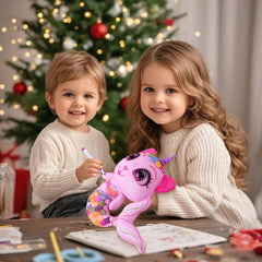 DRAWMYTOY color-friendly activity guide supports easy start for little artists.