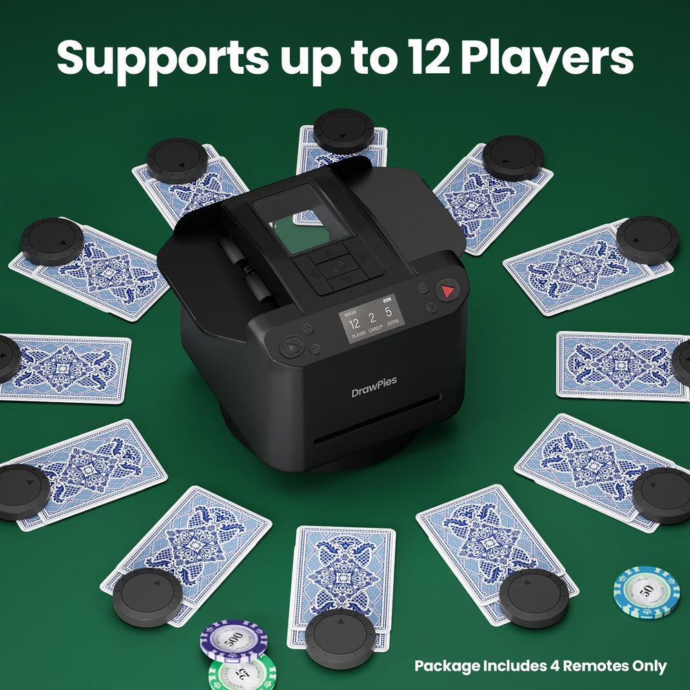 DrawPies MAX6 quiet motor keeps operation smooth during late-night games.