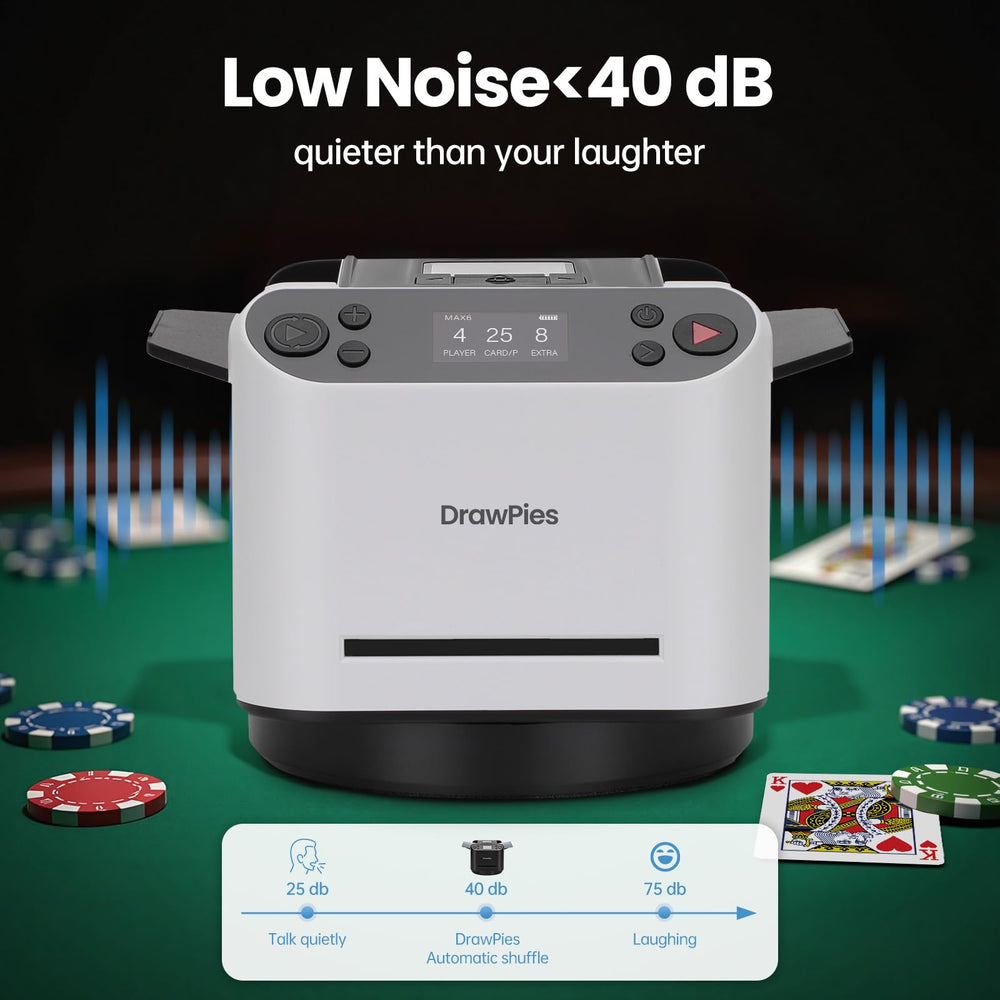 DrawPies MAX6 rechargeable 5200mAh battery for party without outlets.