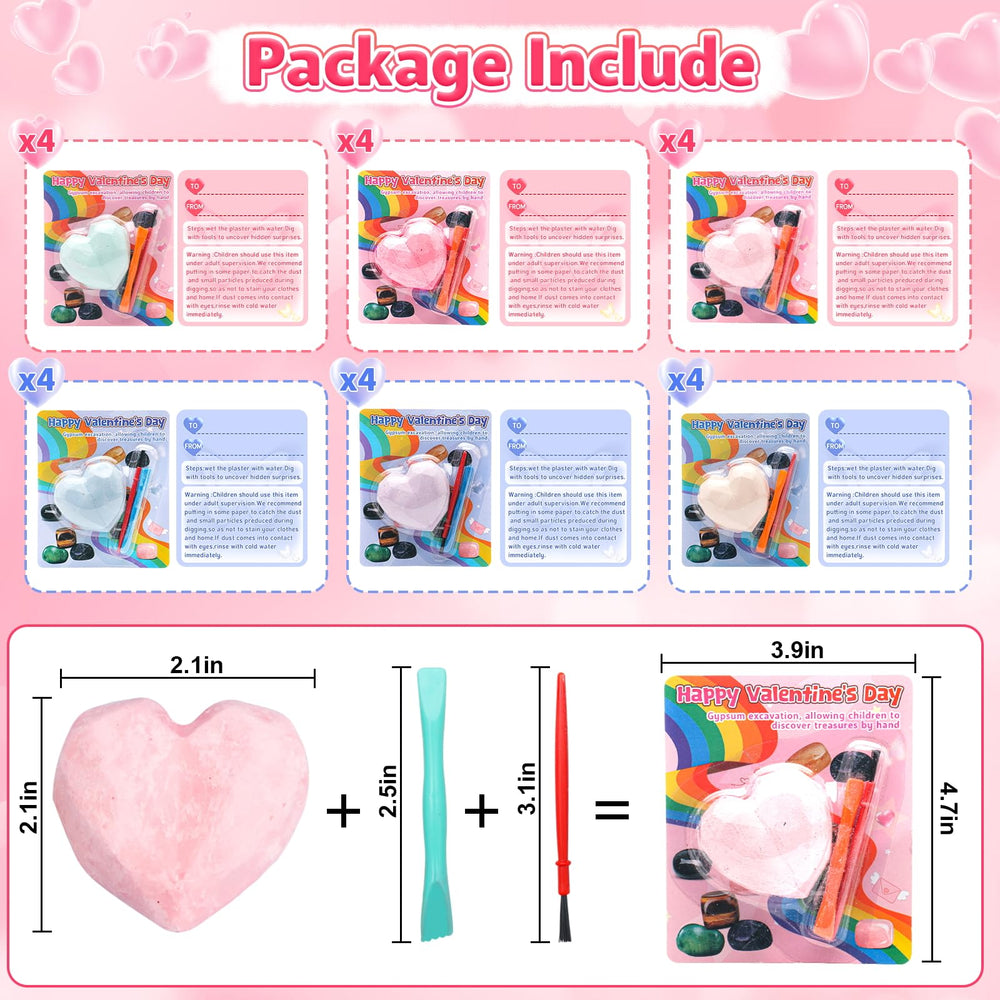 DREACAREFT valentines card designs with to/from fields for personalized classroom gifts