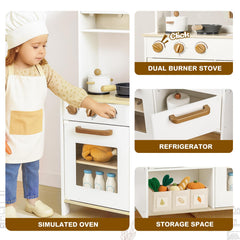 Dream Building market shelves ready for stocking groceries