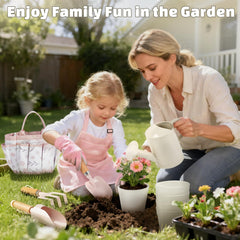 Dreamon Gardening Set apron protects kids' clothes during gardening