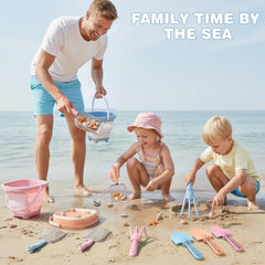 Dreamon kids beach toy set in action, ideal for families at the shore.