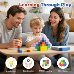 Dreamon sturdy tin storage baseplate doubles as a building area