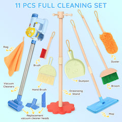 Dreamon broom in play helps kids imitate adults and tidy spaces