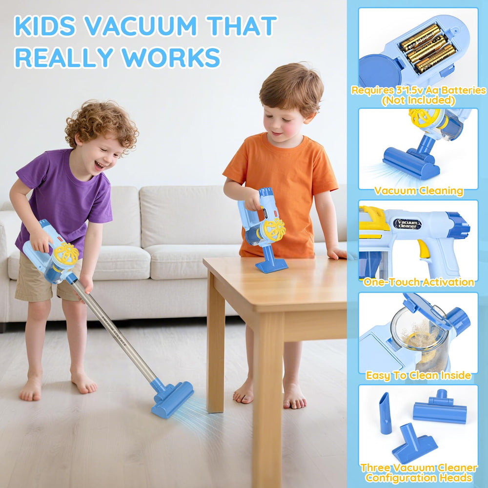 Dreamon mop aids hands-on practice for toddlers during pretend cleaning