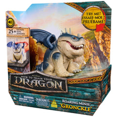 DreamWorks Dragons Gronckle comes with batteries for immediate play.