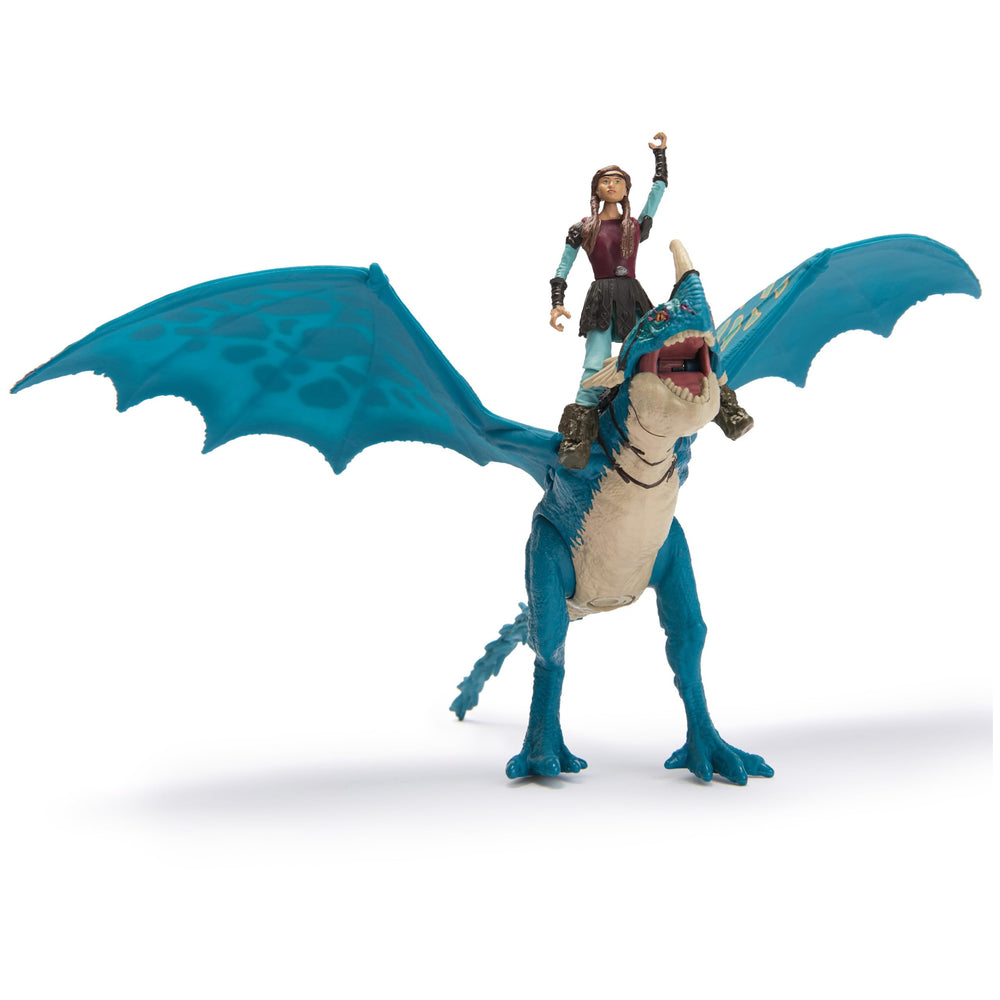 DreamWorks Dragons Deadly Nadder with real feel wings for imaginative play