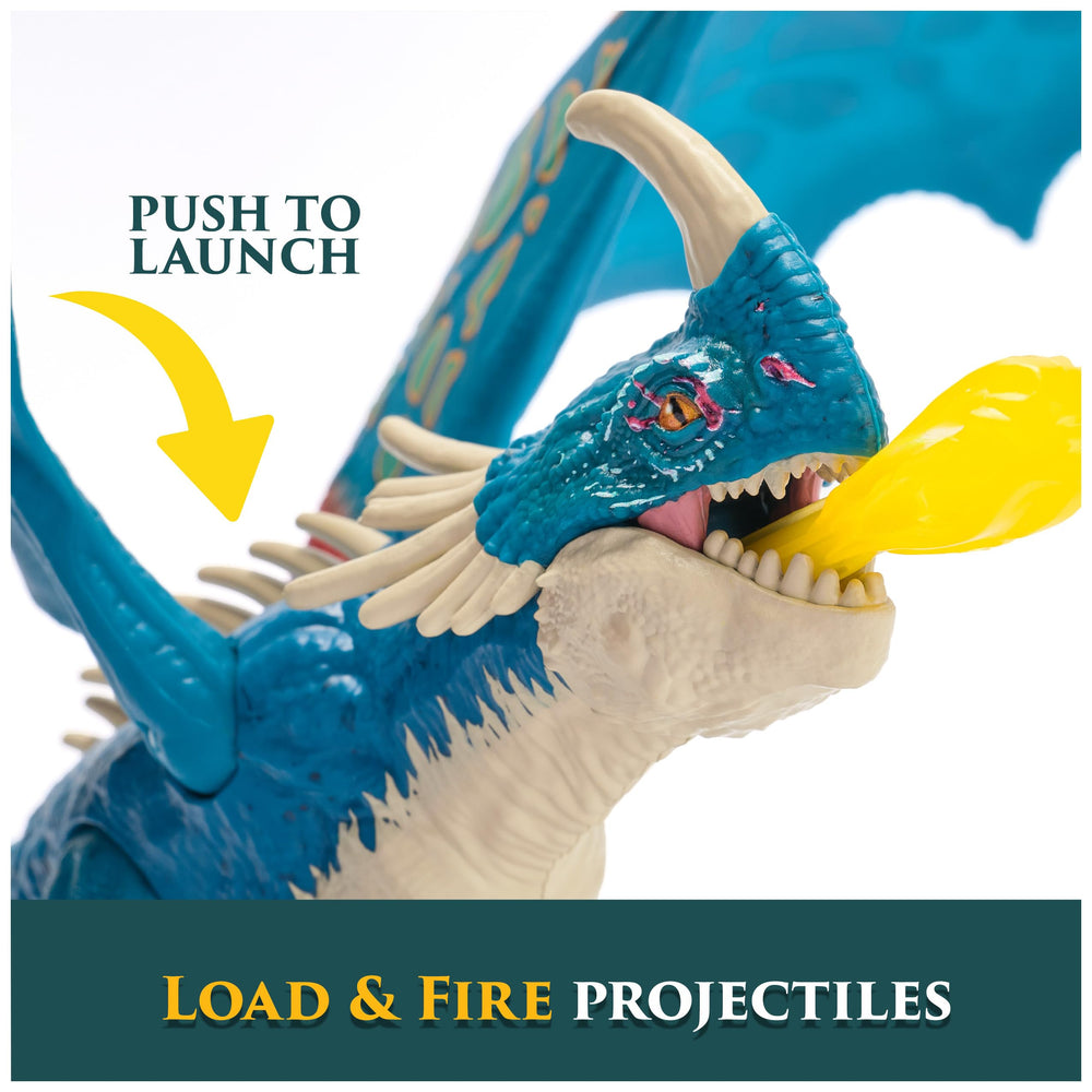 DreamWorks Dragons Fire Blast Deadly Nadder 10 inch size for shelf display