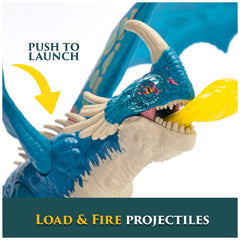 DreamWorks Dragons Fire Blast Deadly Nadder 10 inch size for shelf display