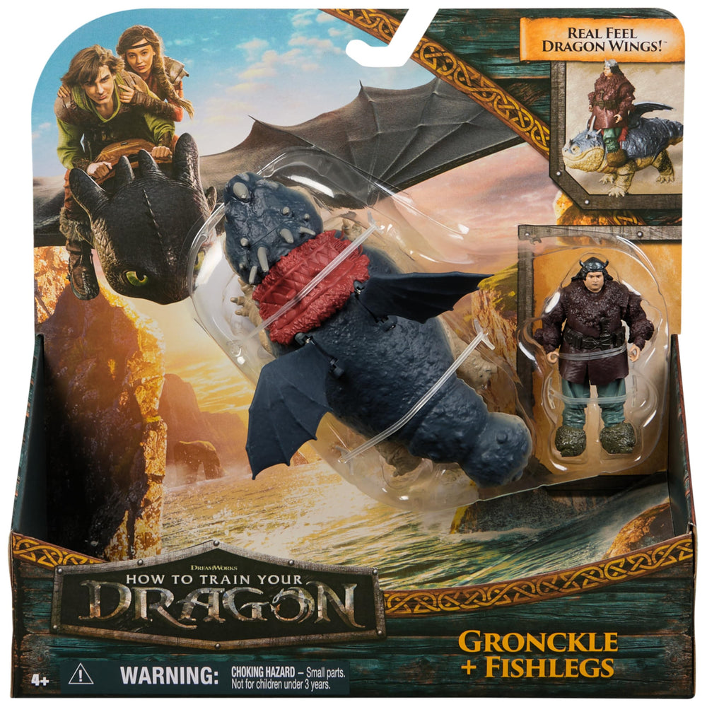 DreamWorks Dragons Gronckle wing-detail showing tactile texture