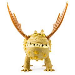DreamWorks Dragons Meatlug dragon figure stands ready for battle play.