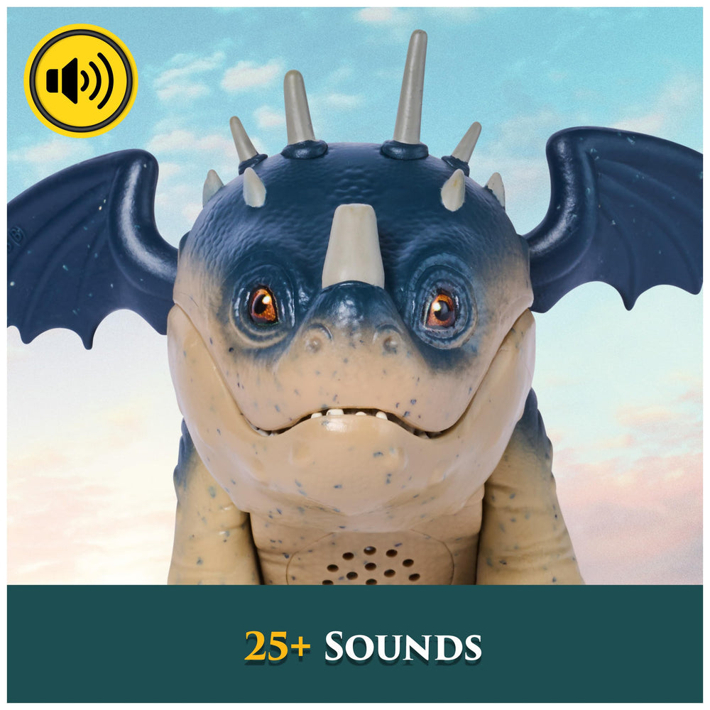 DreamWorks Dragons Portable Gronckle toy ideal for travel and home play.
