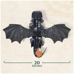 DreamWorks Toothless with plasma blast and wing activation effects