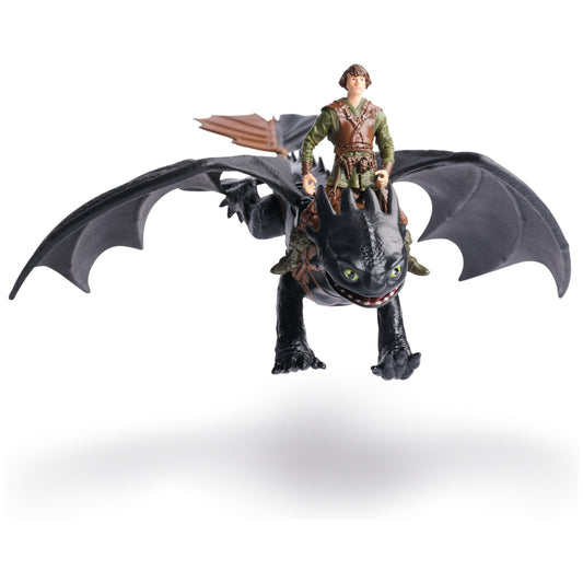 DreamWorks Dragons Toothless wings for dynamic pretend flight and storytelling