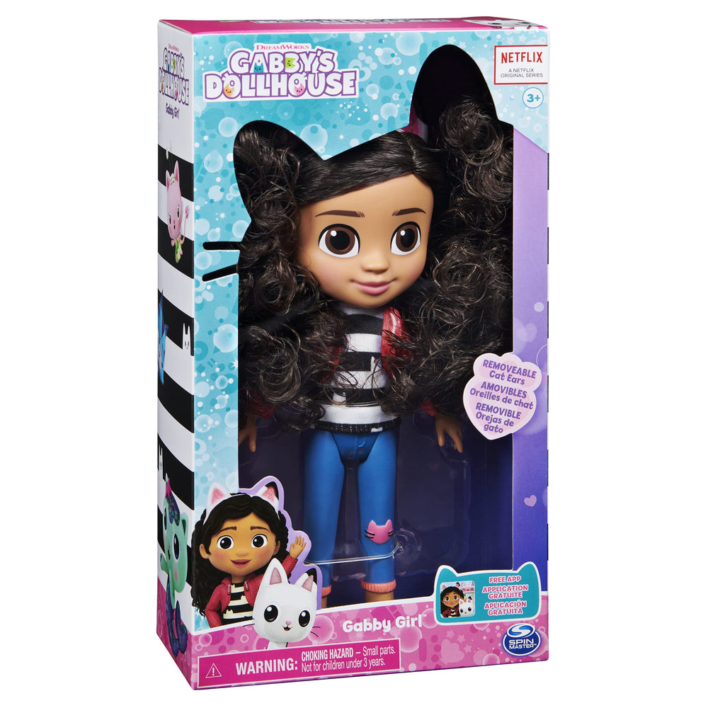 DreamWorks Gabby’s Dollhouse Gabby Girl gift-ready packaging for gifting.