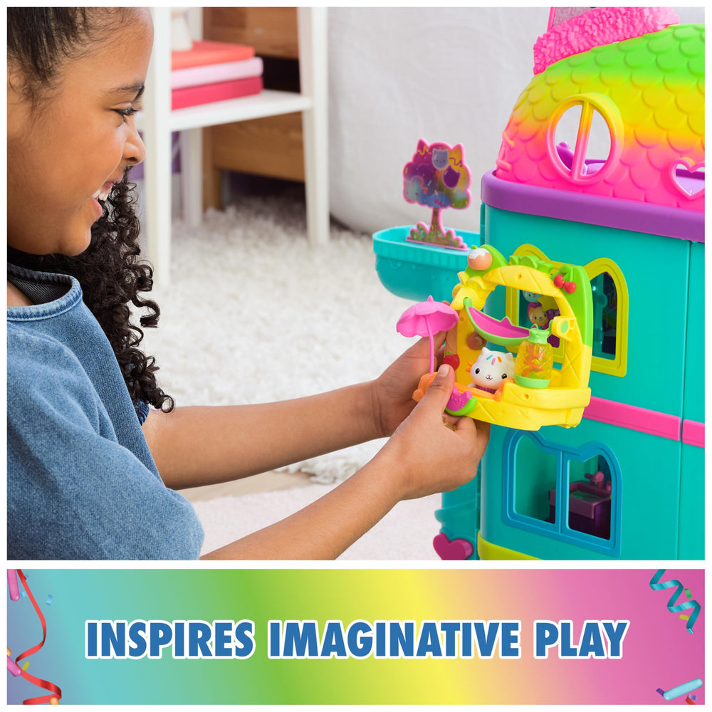 DreamWorks Gabby’s Dollhouse Mason Jar surprise for storytelling