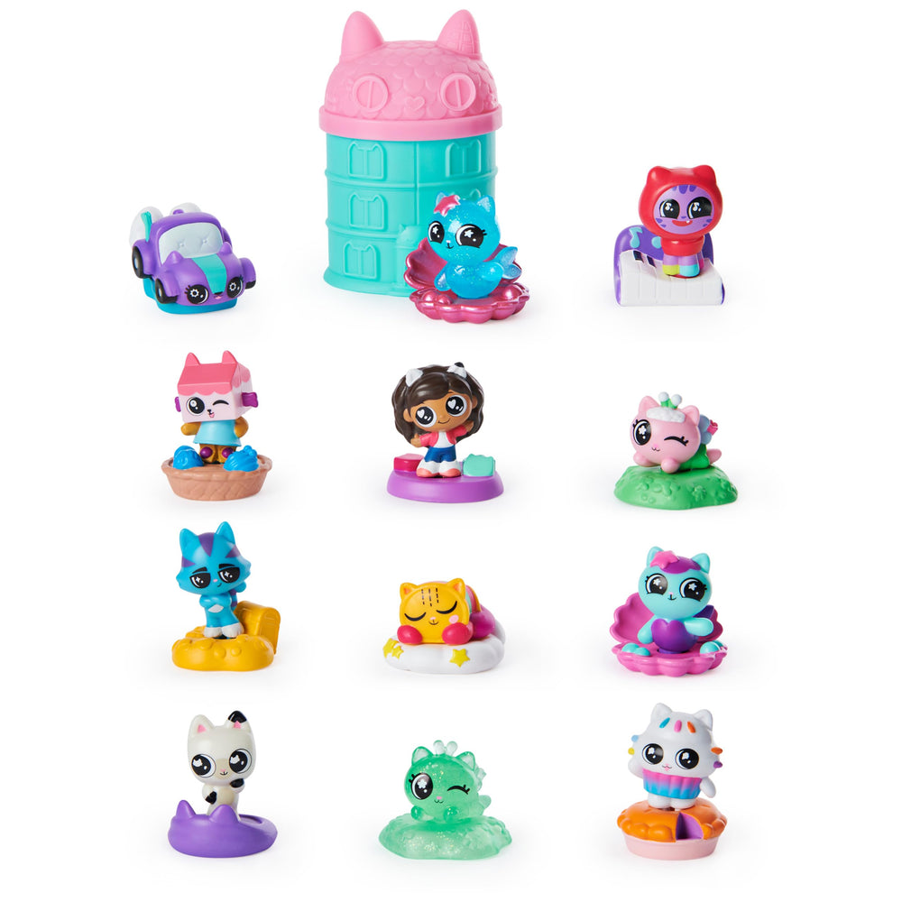 DreamWorks Gabby’s Dollhouse Meow-Mazing mini figures for imaginative play and display.