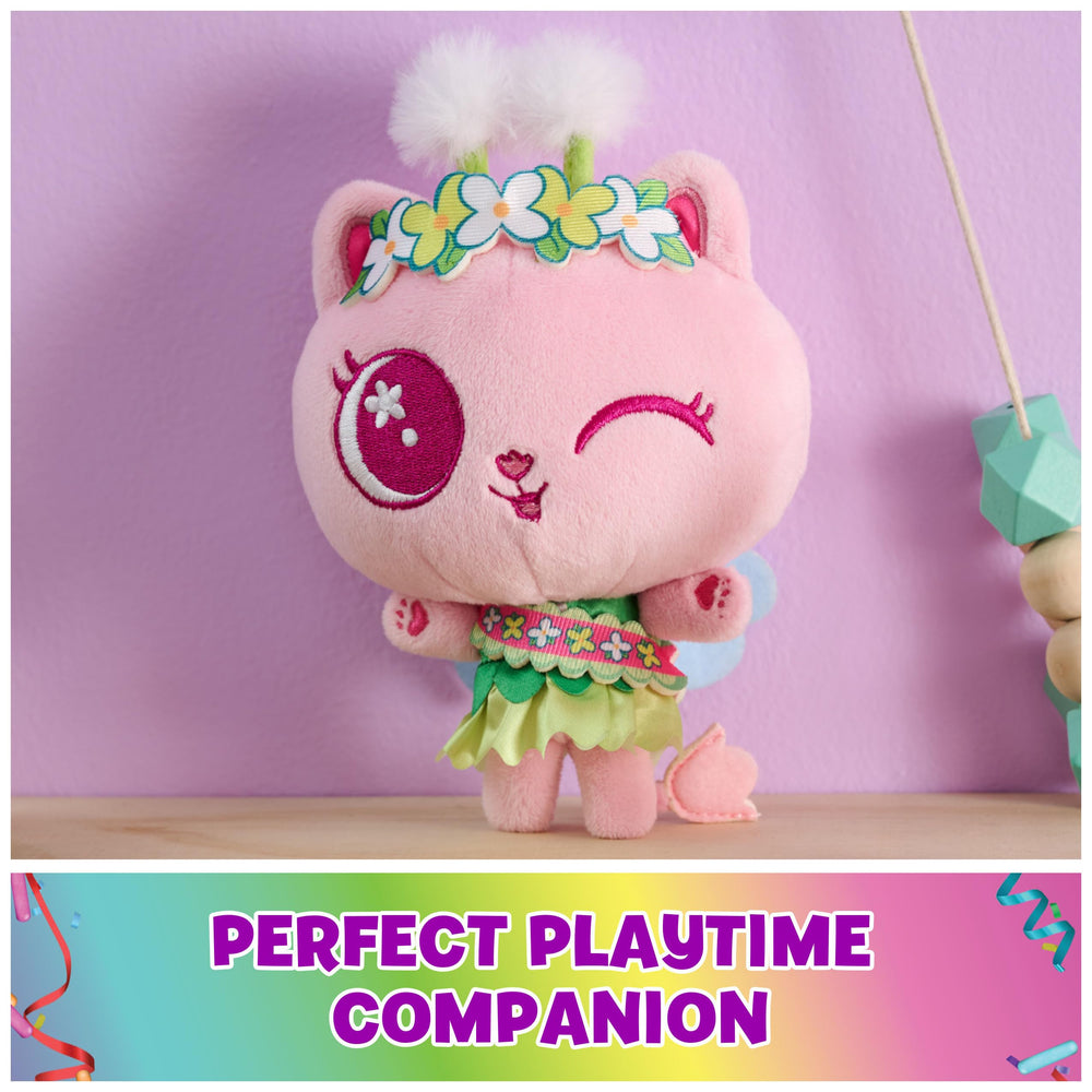 Soft, portable plush ideal for on-the-go Gabby’s Dollhouse adventures.