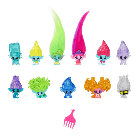 DreamWorks Trolls Mineez Brozone Pack front view with exclusive figures for collecting