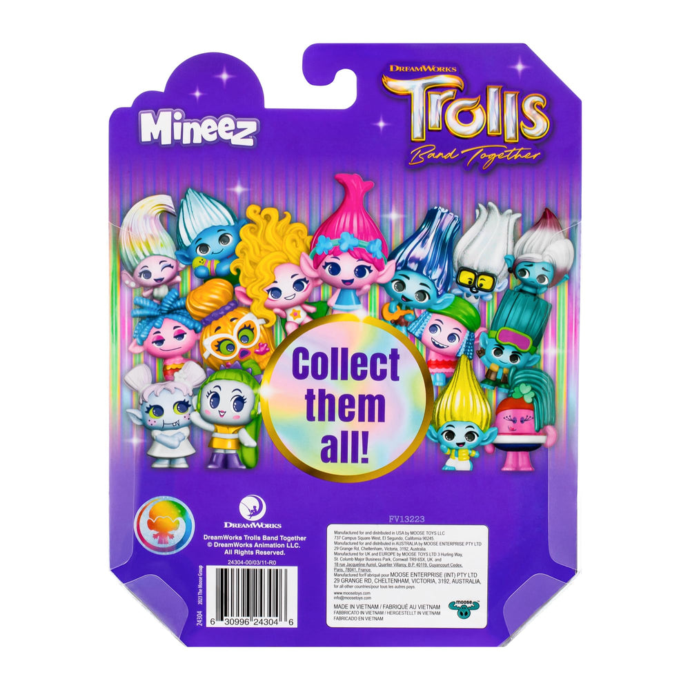 DREAMWORKS TROLLS Mineez 5-pack with one surprise figure and accessory.