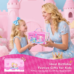 DreamyCandy axolotl travel kit makes art sessions portable and easy.
