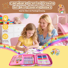 DreamyCandy Capybara stickers pack enhances crafts with fun decoration.