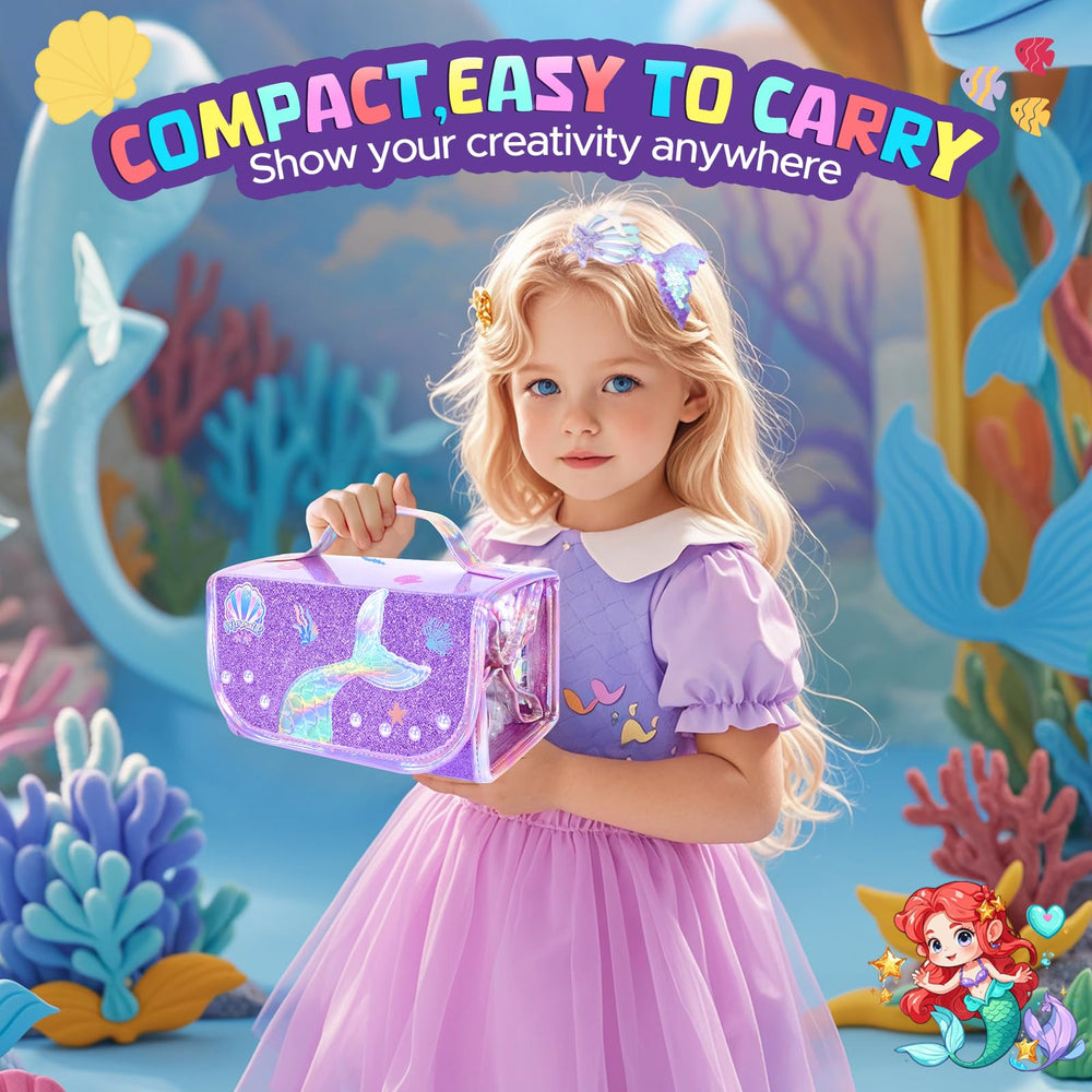 DreamyCandy mermaid stickers for decorative craft projects