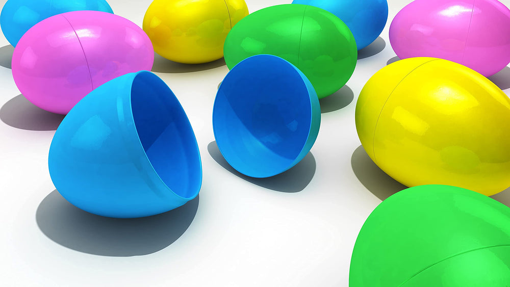 The Dreidel Company detachable halves allow easy filling with candies or small toys.