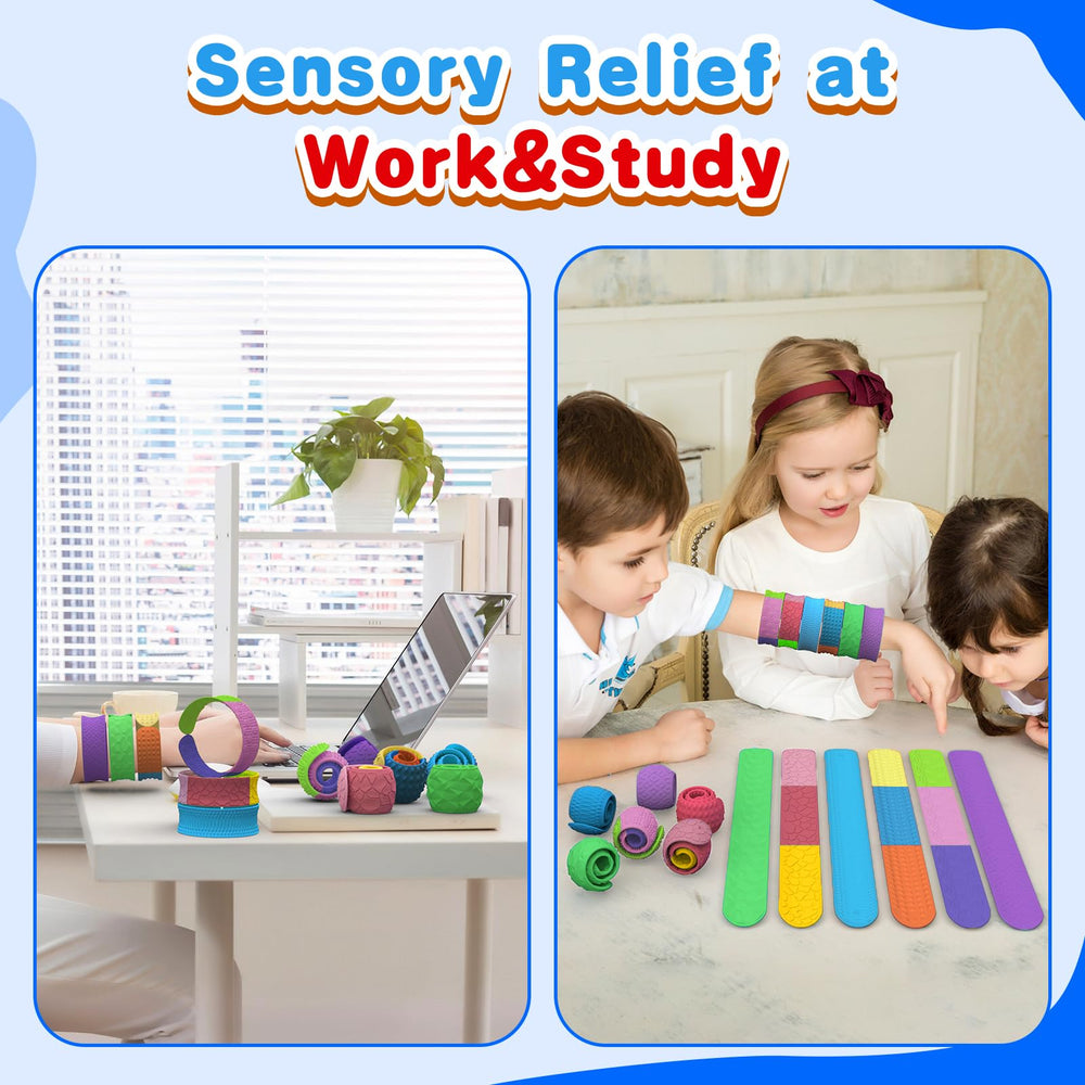 Drephere portable sensory bracelet worn on the wrist for quick relief