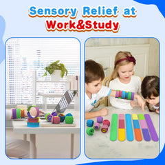 Drephere portable sensory bracelet worn on the wrist for quick relief