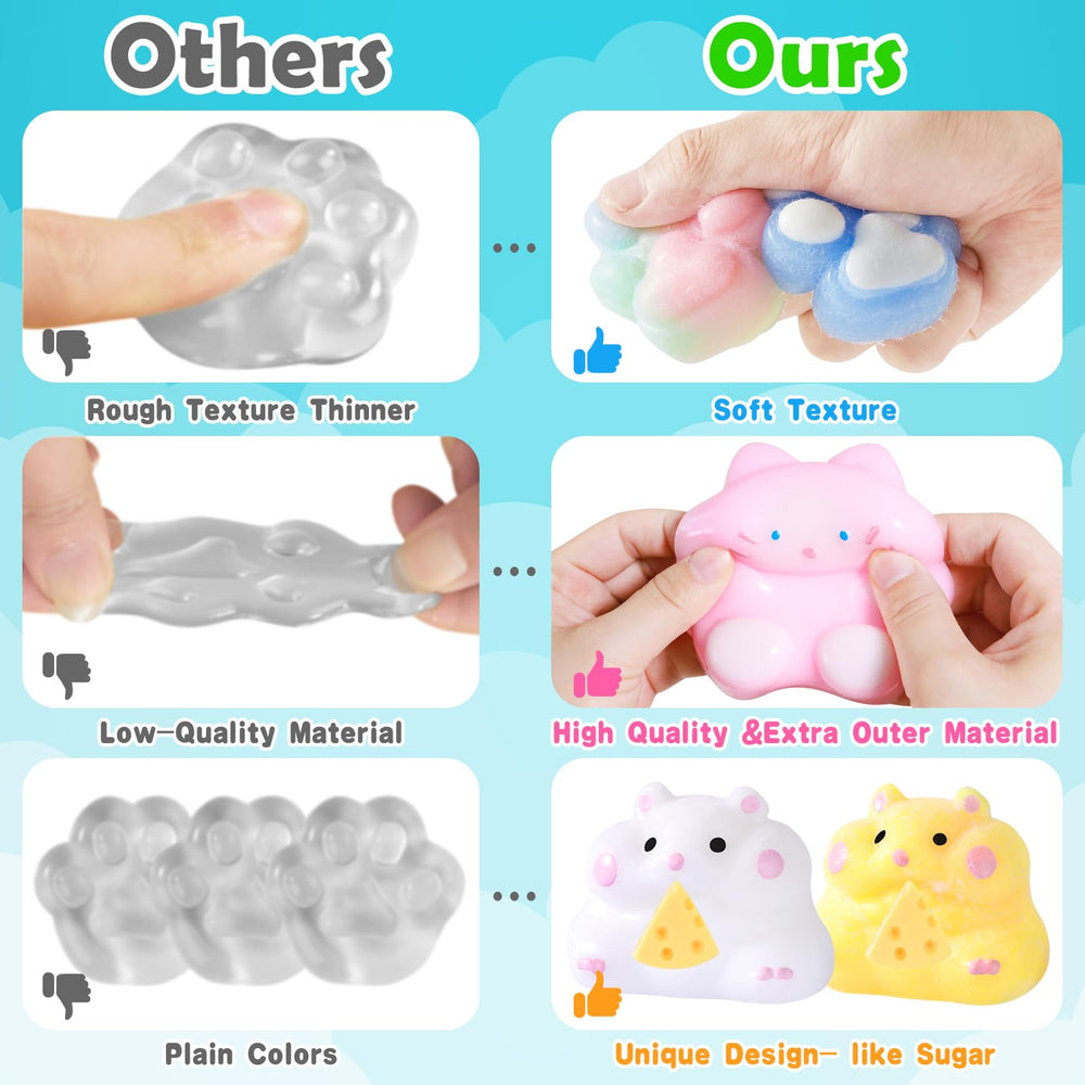 Drephere Taba hamster squishy: tactile toy to squeeze during study breaks