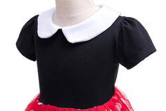 Dressy Daisy cotton-polyester fabric promotes breathable comfort during wear.