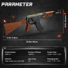 Driveplexpro AKM-47 gift-ready building kit for enthusiasts.