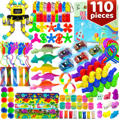 Dr.Kbder 110-pack fidget toys bulk set for classroom and travel