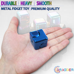 Close-up of Dr.Kbder cube bearing for reliable, quiet spins.