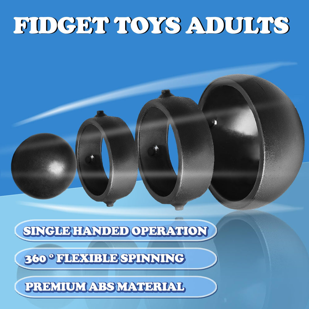 Dr.Kbder fidget spinner promotes calm with satisfying rotations.