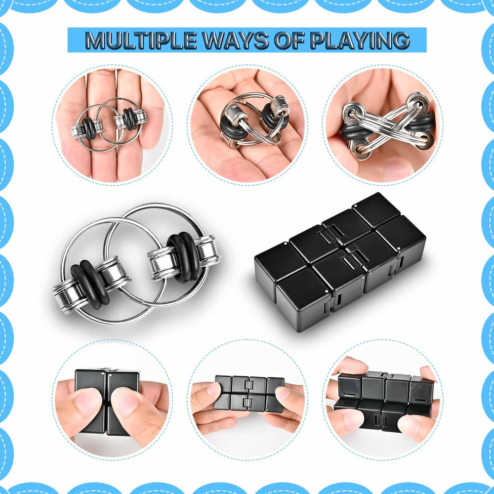 Dr.Kbder Figette Cube multicolor aids tactile play and classroom engagement