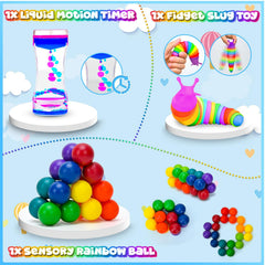 Dr.Kbder magnetic rings set for quiet desk fidgeting and concentration