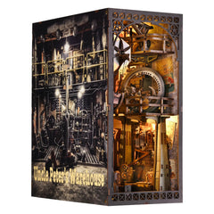 DROICC Book Nook Kit precision-cut plywood parts support a smooth build.