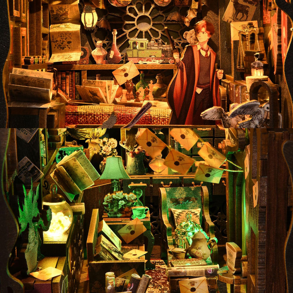DROICC Miniature dollhouse detailing and magical textures add realism