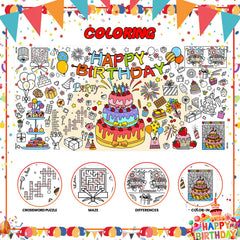 Drunze birthday decorations and party supplies for festive tables