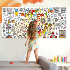 Drunze interactive party activity with coloring games for kids