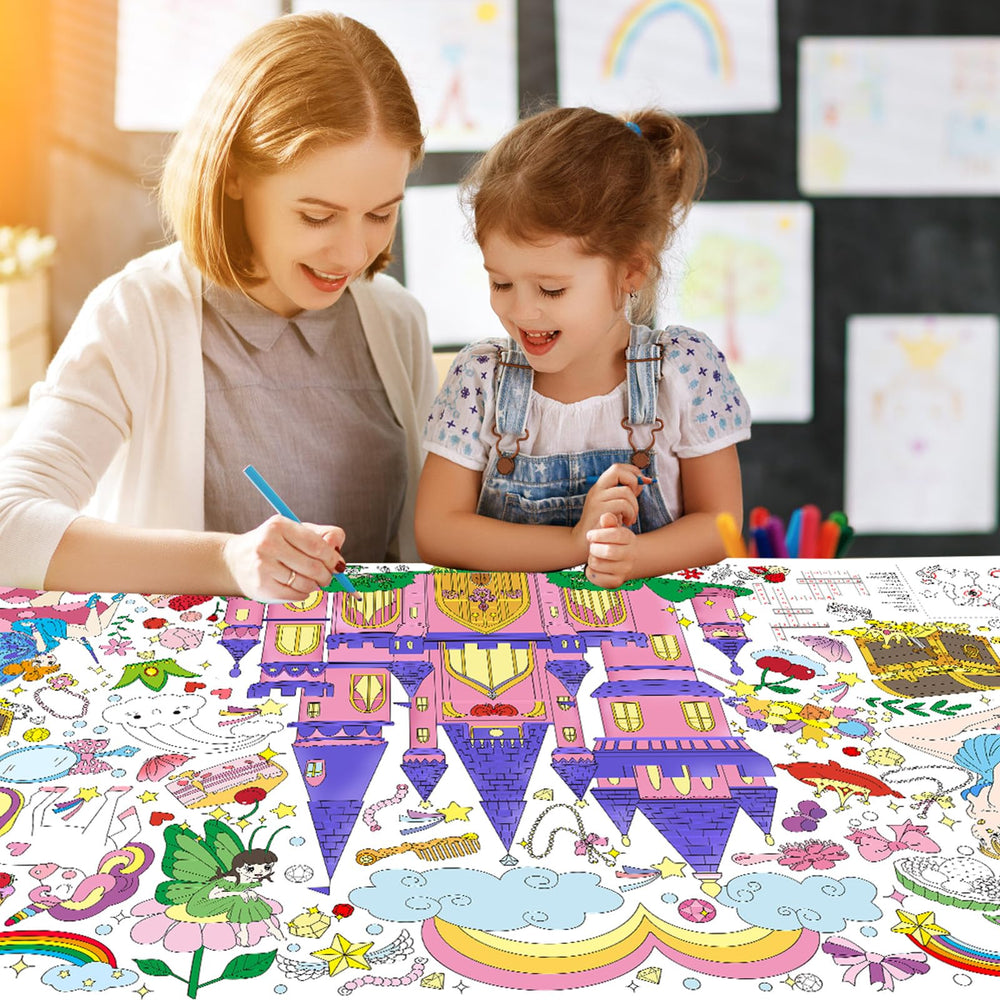 Drunze princess party decorations and DIY crafts kit for celebrations