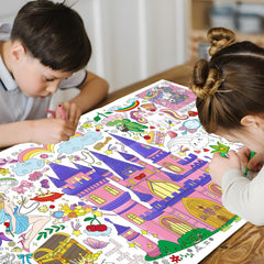 Drunze thick non-toxic paper supports vibrant coloring without tearing or soaking