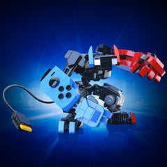 DRZYJ Building Block Set desk decoration after assembly for a futuristic vibe